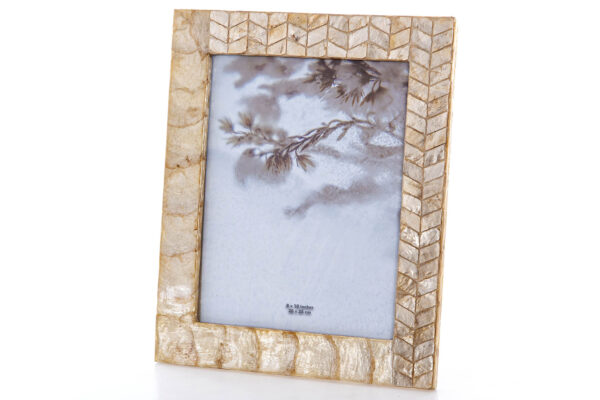 PORTAF. CAPIZ DORADO MIXTO 20X25