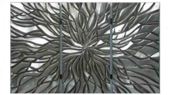 TRIPTICO RELIEVE 98X60X4