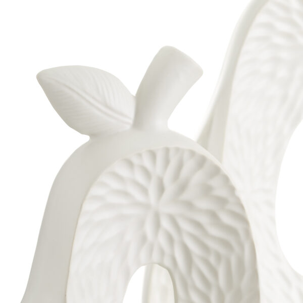 FIGURA PERA BLANCO 20X7X32