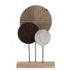 ESCULTURA MADERA DIANAS 25X11X41 CM