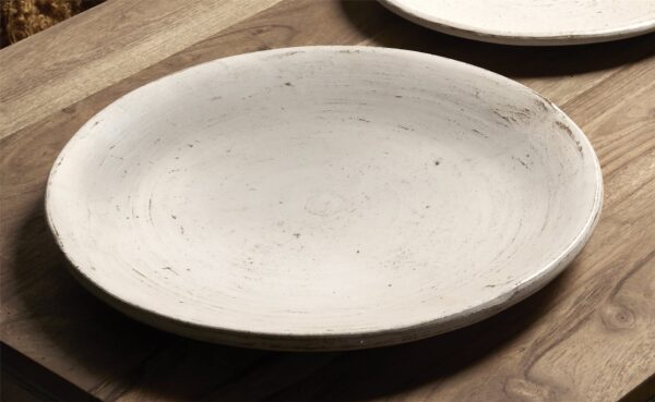 PLATO TERRACOTA BL DECAPADO 35D CM