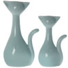 FIG. GATO AZUL PASTEL 13,5X9X23,5
