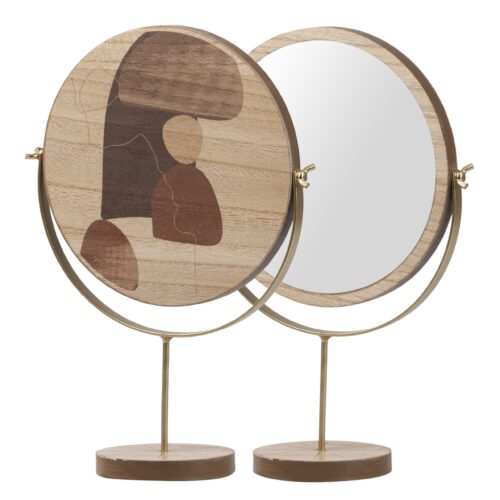 ESPEJO TOCADOR MADERA MOD 1 22X10X32