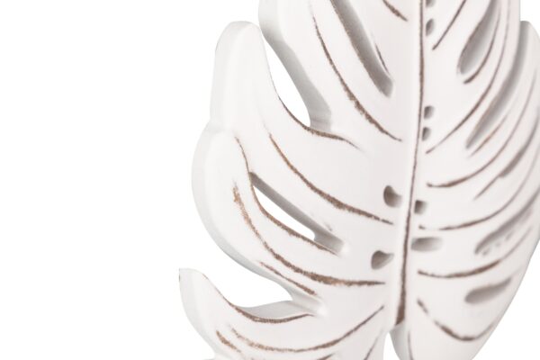HOJA MADERA BLANCA 20X7X29 CM
