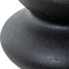 JARRON CERAM ABST 32CM NEGRA O17X32CM