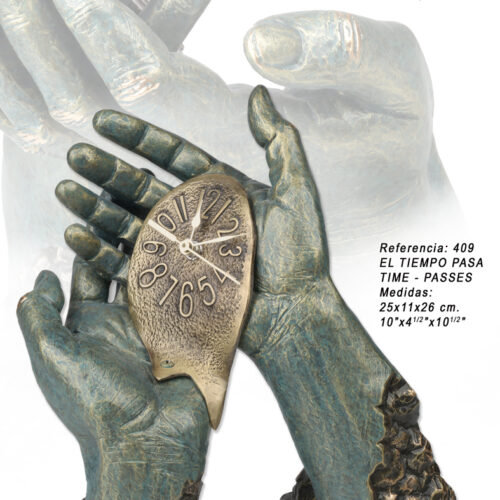 Escultura El tiempo pasa - A. Anglada