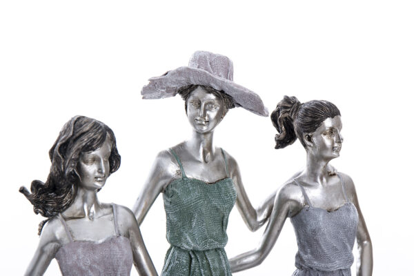 ESCULTURA DAMAS 32X15X44