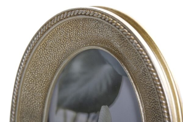 PORTAFOTO OVAL DORADO 10x15 CM