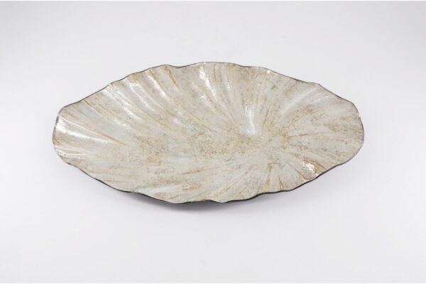 CENTRO CRISTAL NACARADO 36x18x4 CM