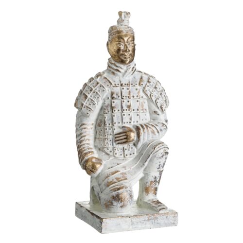 FIGURA GUERRERO 10X9X23 ARRODILLADO
