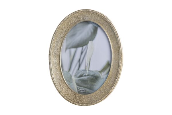 PORTAFOTO OVAL DORADO 15x20 CM