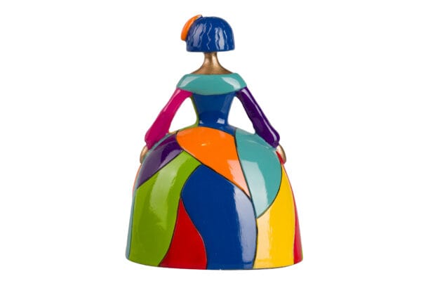 MENINA POP ART 15X13X20 CM