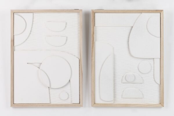 CUADRO MADERA RELIEVE  MOD.1 30X3X40