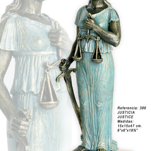Escultura Justicia - A. Anglada