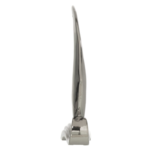 FIGURA PEZ PLATAEADO 25X8X36