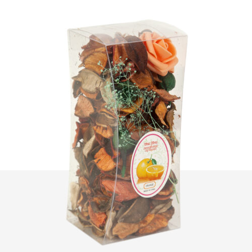 CAJA FLORES SECAS AROMA NARANJA