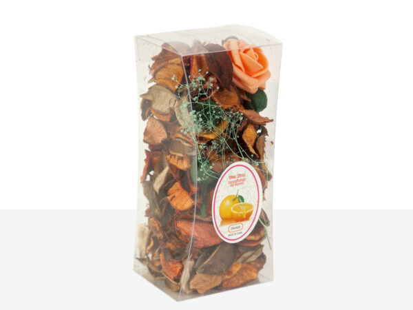 CAJA FLORES SECAS AROMA NARANJA