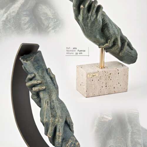 Escultura Fuerza (Base Mármol) - A. Anglada
