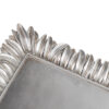 BANDEJA PLUMA PLATA 25X15X2 CM