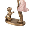 NIÑA CON PERRO 11X5X15 CM
