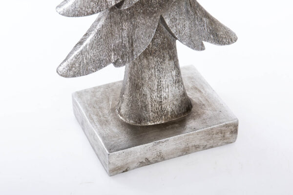 ARBOL DECORATIVO PLATA 21X12X50