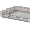 BANDEJA HOJA PLATA  25X14,5X2,5 CM