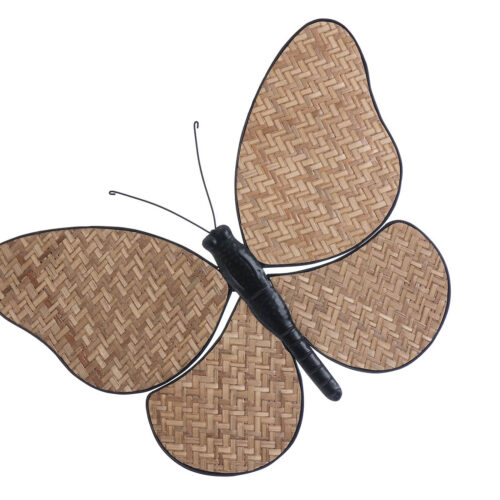CUADRO MARIPOSA METAL/CAÑA 51X3X40