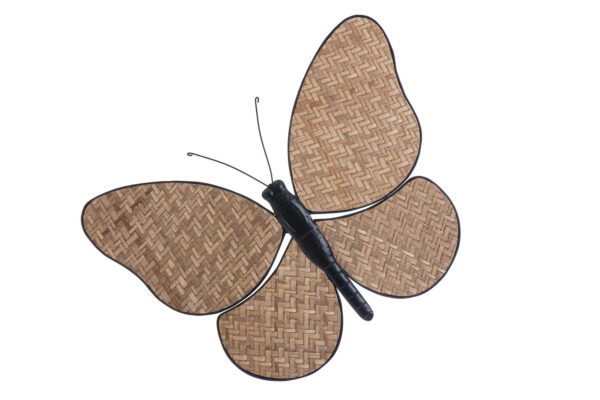 CUADRO MARIPOSA METAL/CAÑA 51X3X40
