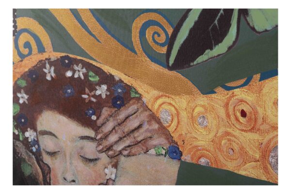 EL BESO KLIMT 90%P.MANO C/MARCO 150x5x60