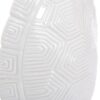FLORERO TORTUGA PORCELAN BL 14X8X17 CM