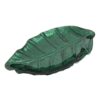 CENTRO HOJA VERDE CRISTAL 29X15X3 CM
