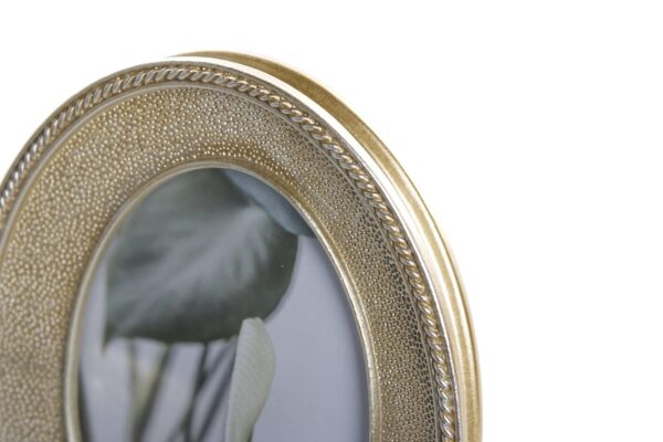 PORTAFOTO OVAL DORADO 10x15 CM