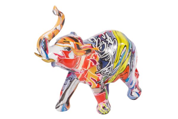 ELEFANTE GRAFITI 24X8,5X20