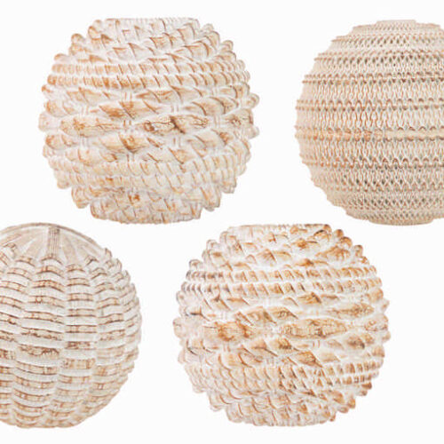 BOLA RELIEVE NATURAL 10 CM
