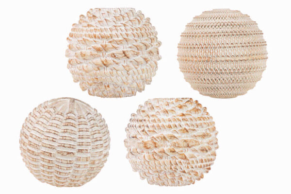 BOLA RELIEVE NATURAL 10 CM
