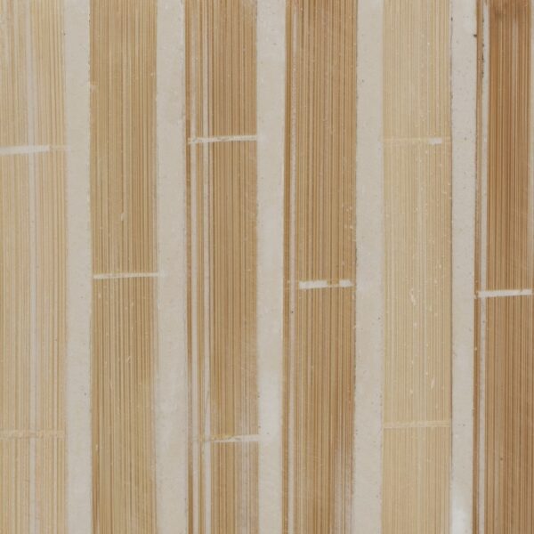 PORTAVELAS BEIGE BAMBU/MDF 10X10X10 CM