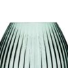 JARRON VERDE VIDRIO 23X23X23 CM