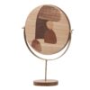 ESPEJO TOCADOR MADERA MOD 1 22X10X32