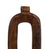 S/3 JARRONES MADERA DE MANGO 17X5X38 CM