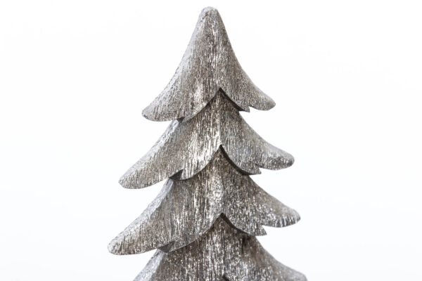 ARBOL DECORATIVO PLATA 21X12X50