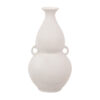FLORERO CERAMICA BLANCO 19X19X36 CM