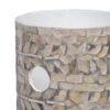 PARAGÜERO BEIGE NACAR 20X20X57 CM
