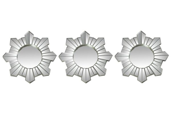 ESPEJO ESTRELLA PLATA 25