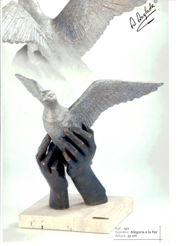 Escultura Alegoría a la Paz - A. Anglada