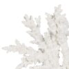 FIGURA CORAL BLANCO RESINA 34X13X27 CM