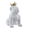 FIG. BULL DOG BLANCO-ORO 16X17X23