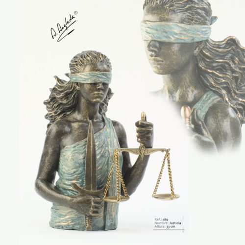 Escultura Justicia - A. Anglada