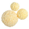 BOLA ROSAS CREMA 20