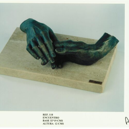 Escultura Encuentro - A. Anglada