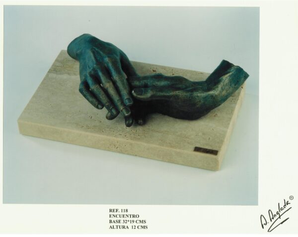 Escultura Encuentro - A. Anglada